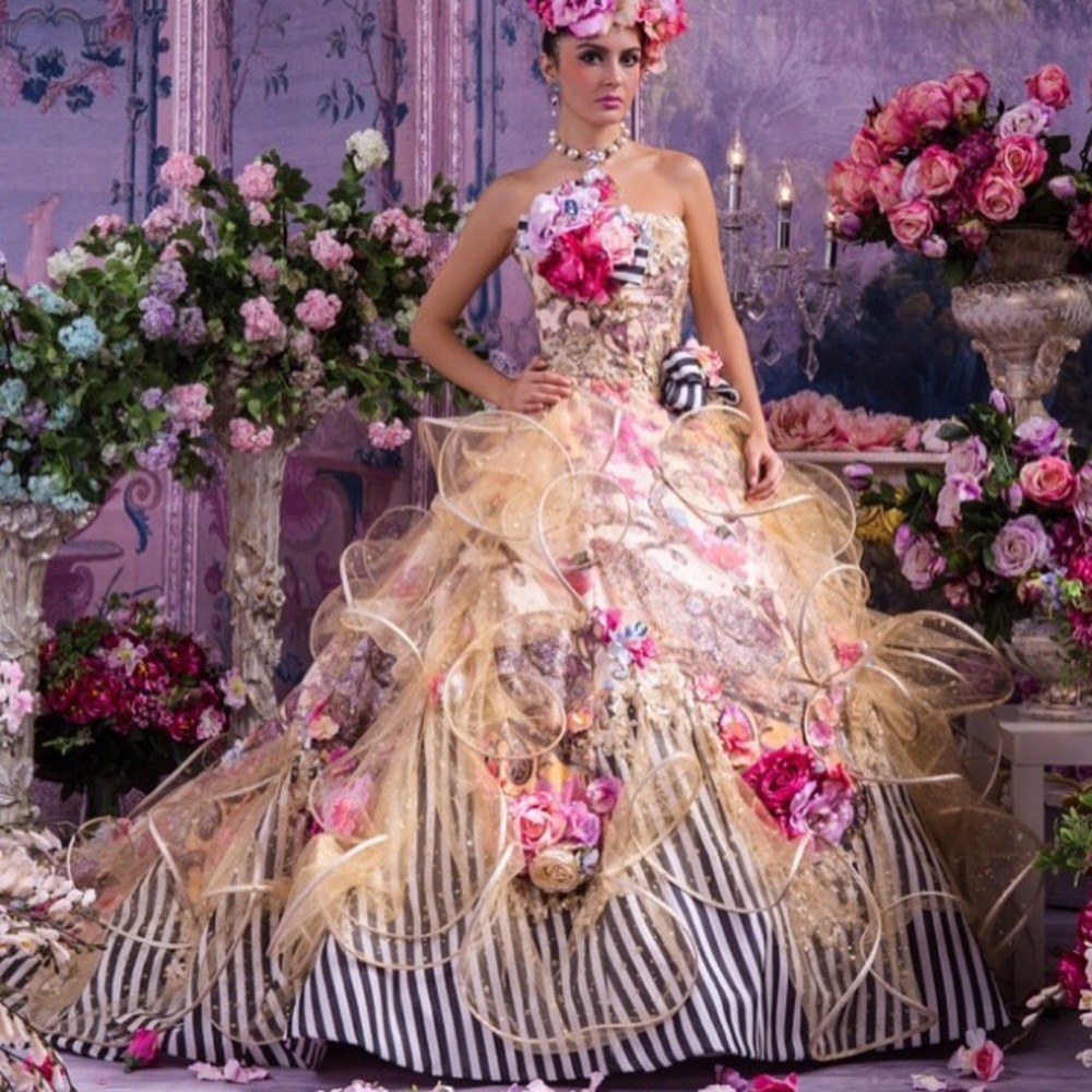 HP Stella de Libero Floreo Japanese Designer Dress